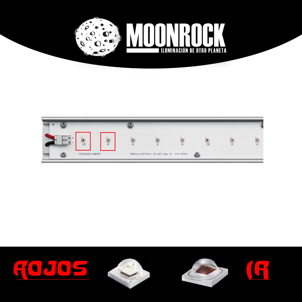 Barra Led Apoyo de Rojos 30W