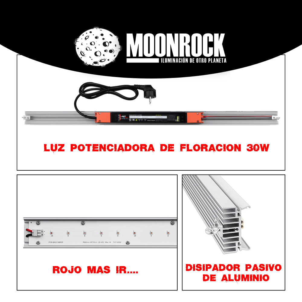 Barra Led Apoyo de Rojos 30W